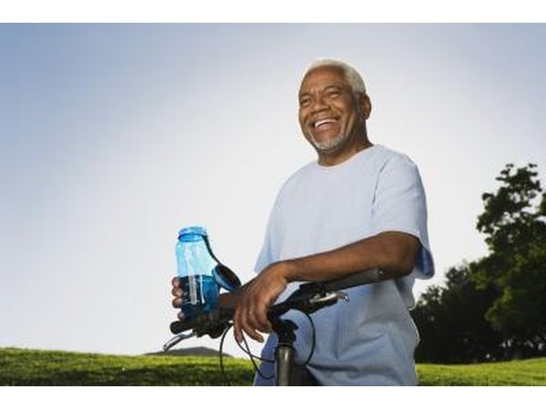 Drink plenty of water while exercising.