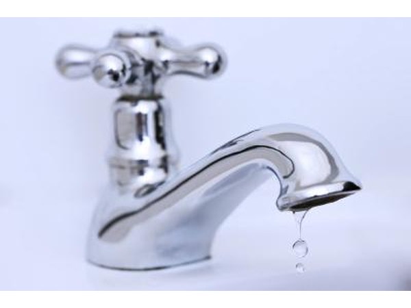 Leaky faucet.