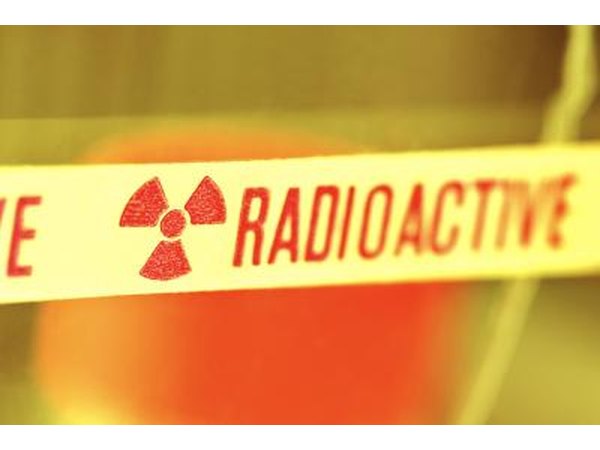radioactive environment sign