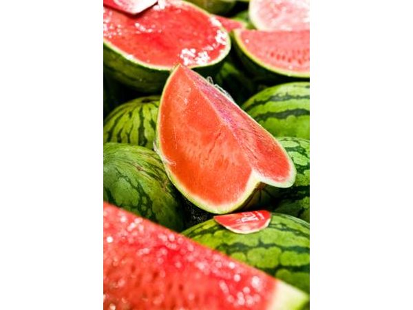 Watermelon has a high water content to keep you hydrated and energized.