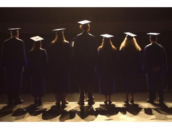 Middle school graduation.
