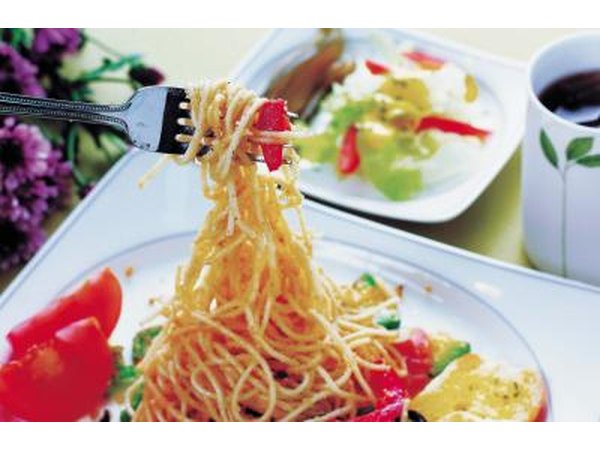 Pasta is a favorite inexpensive option.