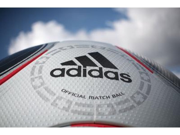 Adidas soccer ball, detail