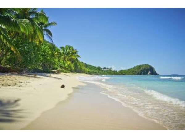 Beach in the British Virgin Islands