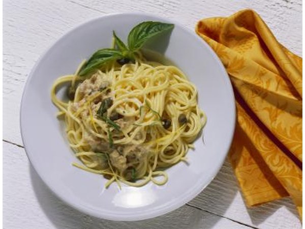 A simple spaghetti dish