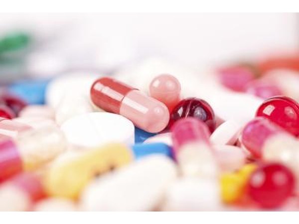 Close up of drugs.