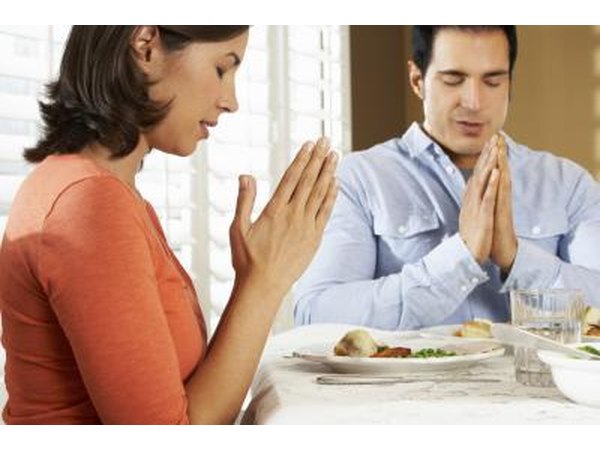 Use a bible passage as a formal prayer.