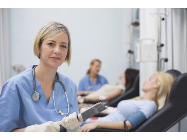 Stem cells are taken from the cord after the birth of an infant in an umbilical cord blood transplant.