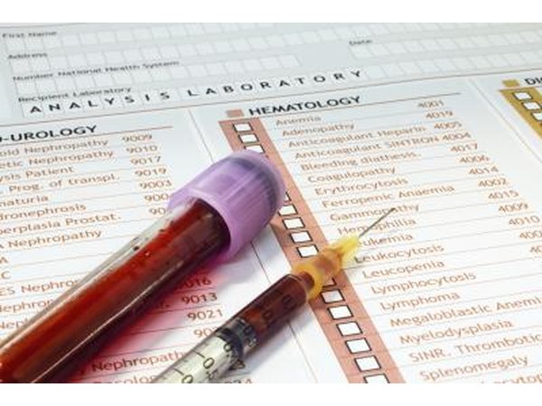 Blood test.
