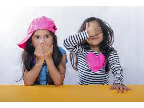 child who have just experienced physiological illusions