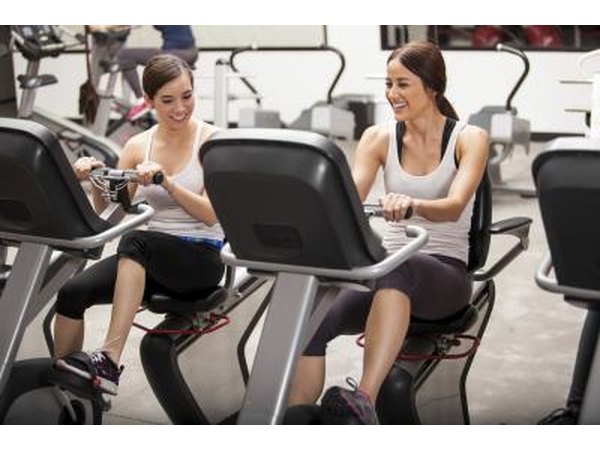 You can burn 250 calories in a 30 minute workout on a stationary bike.