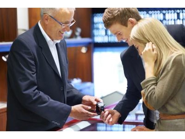 Inquire about financing options at the store where you are purchasing the ring.