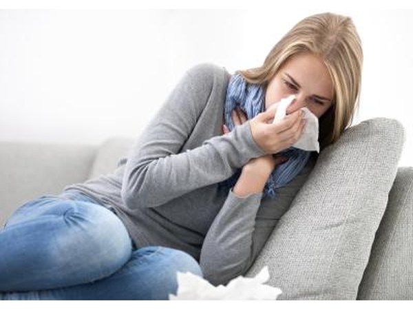 Colds cause a stuffy nose.
