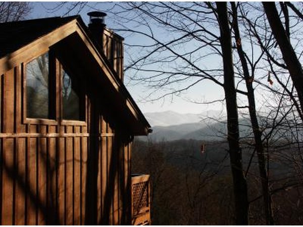 A cabin in Gatlinburg, Tennessee.