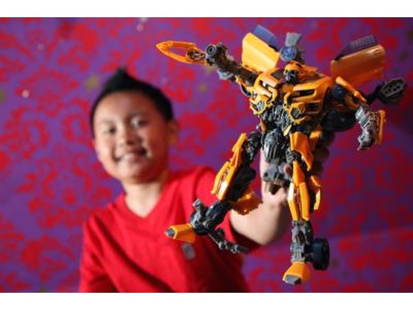 Transformers are popular with young boys.
