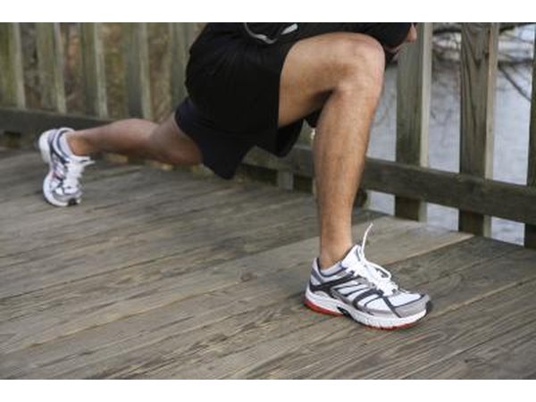Finish your workout with a few sets of lunges.