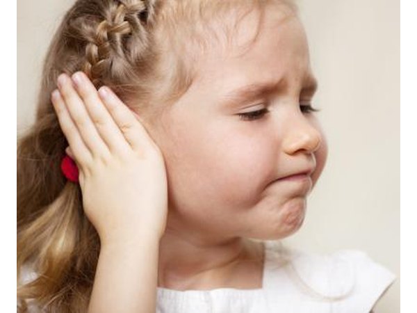 Ear infections that cause temple pain may be related to both bacteria and viruses.