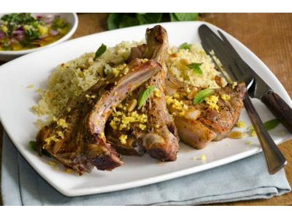 Many people like to stuff other meats, such as lamb chops.
