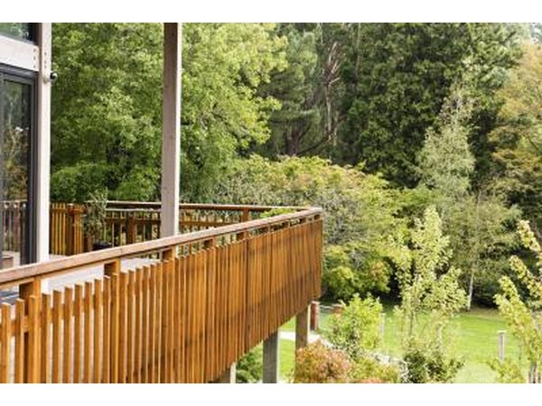 Extended porch.