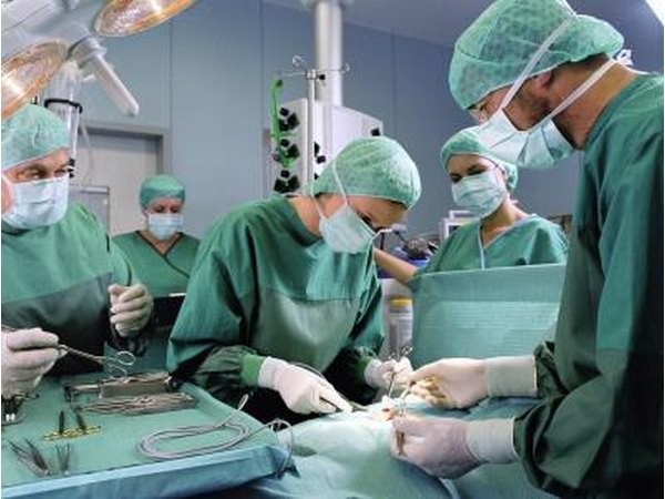 patient in surgery