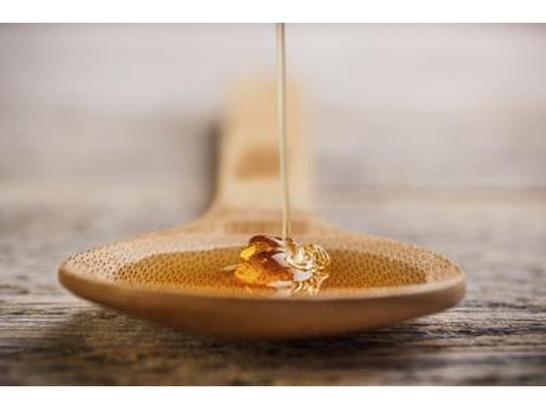 Give your child 1/2 tsp. honey every six to eight hours.