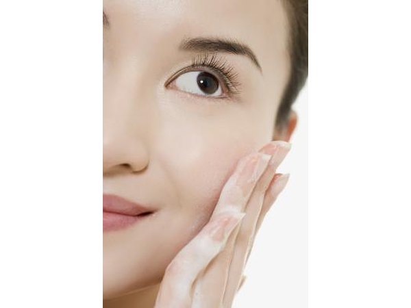 Apply cleanser