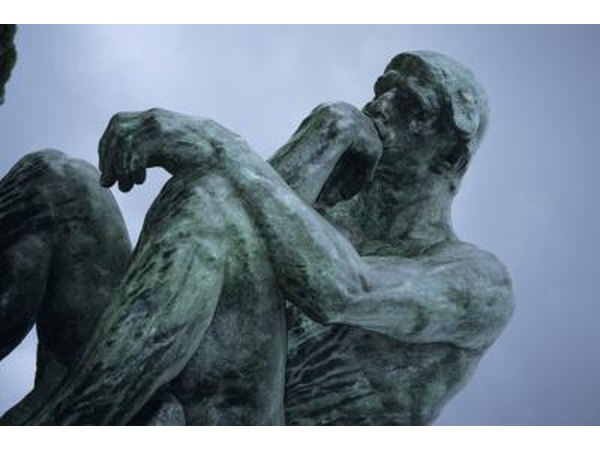 State of August Rodin's The Thinker