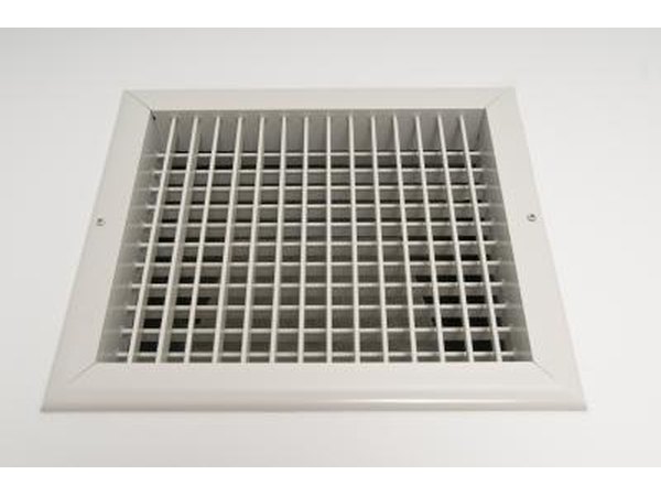 When positioning towel bars, you need to be aware of the location of heating and cooling vents.