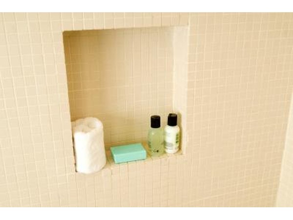 Tiled shower
