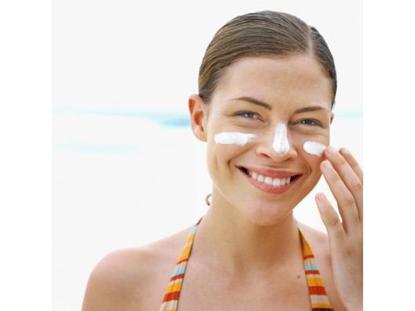 Wear sunscreen to prevent further skin damage.