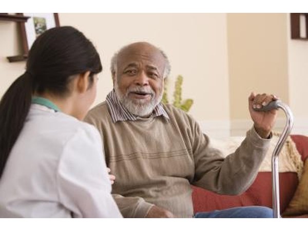 Prepare for a visit by the social worker and public-health nurse.