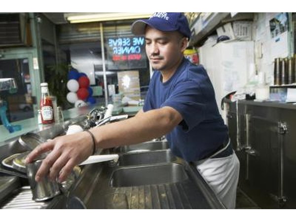 All areas of the kitchen need to be kept clean and sanitized.