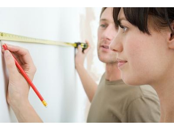 Mark every other space with the pencil