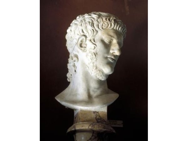 Marble bust of Roman Emperor Nero