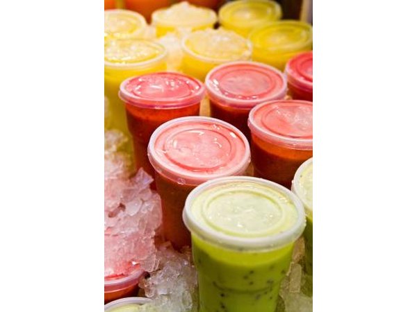 Smoothies and frozen fruits are a great way to cool down and obtain nutrition.