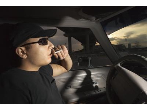 Smoke cigarette
