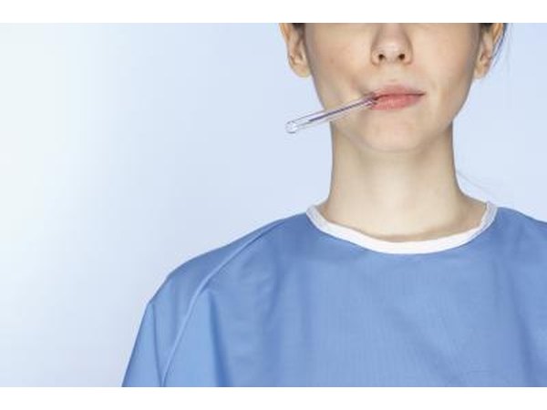 High fevers can be unhealthy for a developing unborn baby.