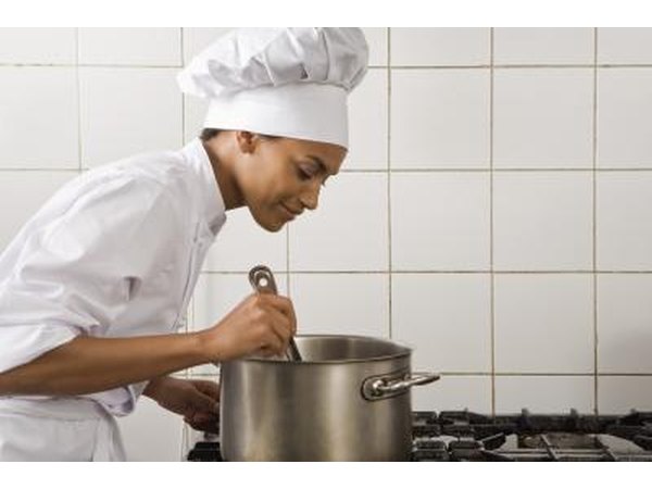 Most catering directors have taken classes in food service and hospitality.