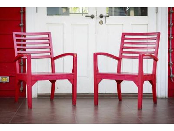 Try repainting used furniture.