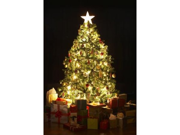 Bright Christmas tree