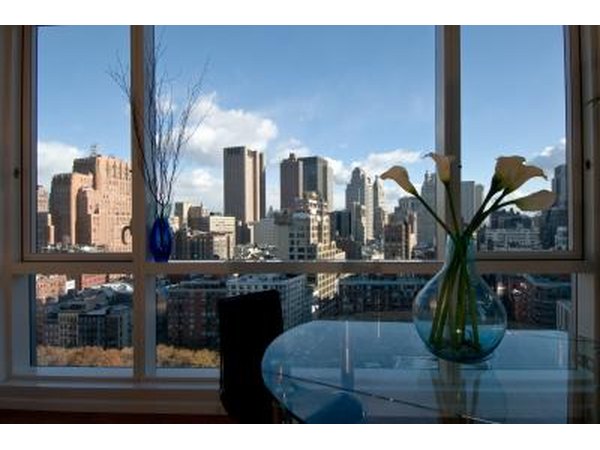 View from a NY penthouse.