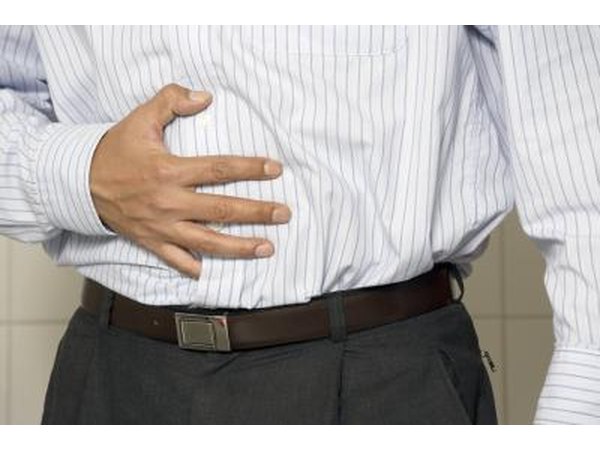 Anti-inflammatory drugs can cause stomach pain.