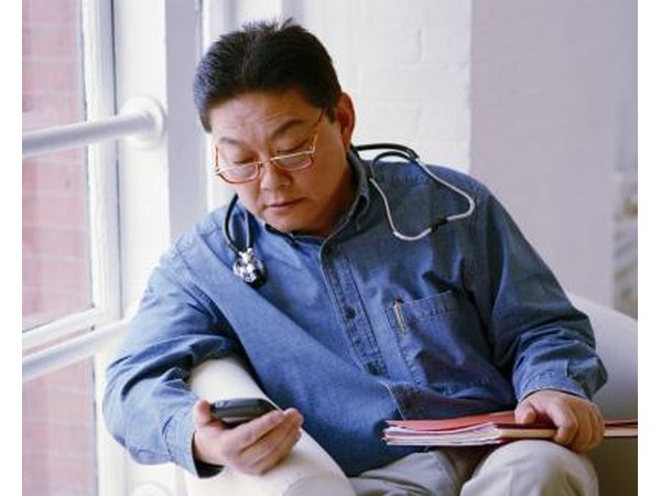 doctor in professional clothes