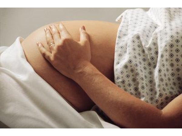 Woman in labor