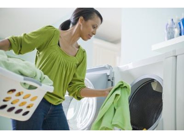 Make sure to dry your laundry on warm or hot.