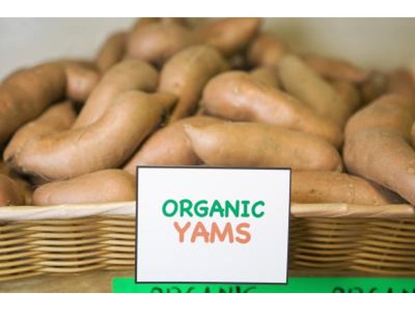 Some foods help to increase estrogen levels, such as yams.