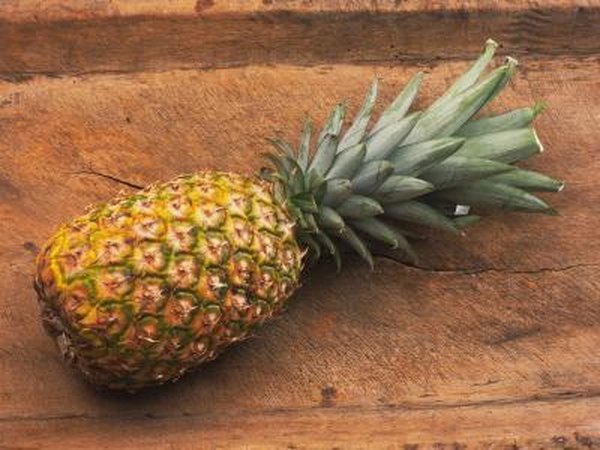 fruits, like pineapples, contain seeds