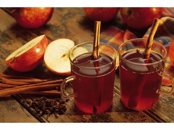 Spiced cider is a perfect winter holiday favorite.
