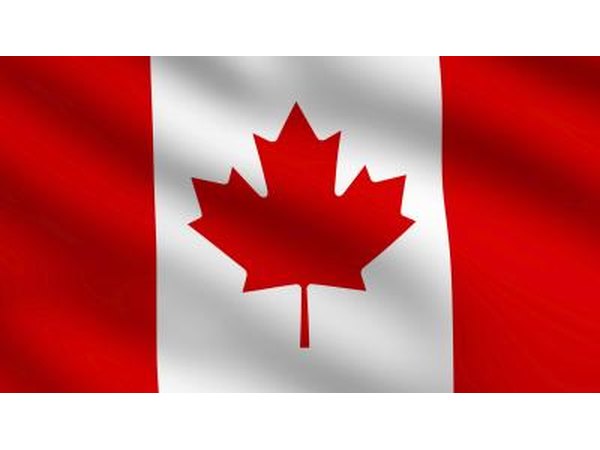 Canadian flag.