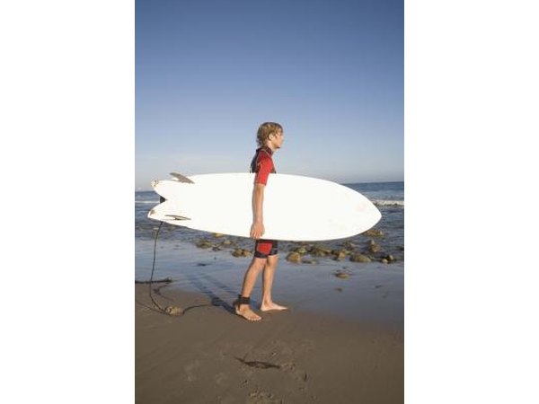 Surfing lessons can be a very cool gift for a 17-year-old boy.